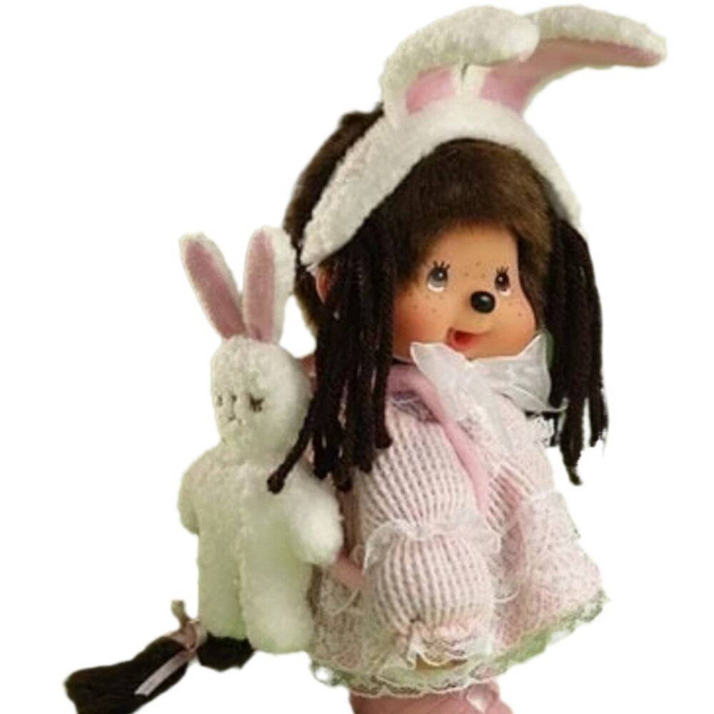 Monchhichi Tokyo Fachion Lolita Bunny Girl. Rare,Collectible.